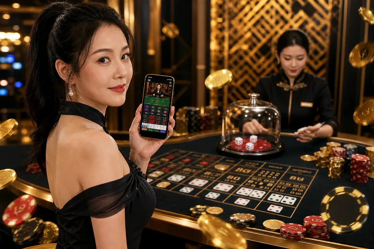 518slot Live Casino ဒီလာနှင့် ကစားနည်း အဆင့်များ
